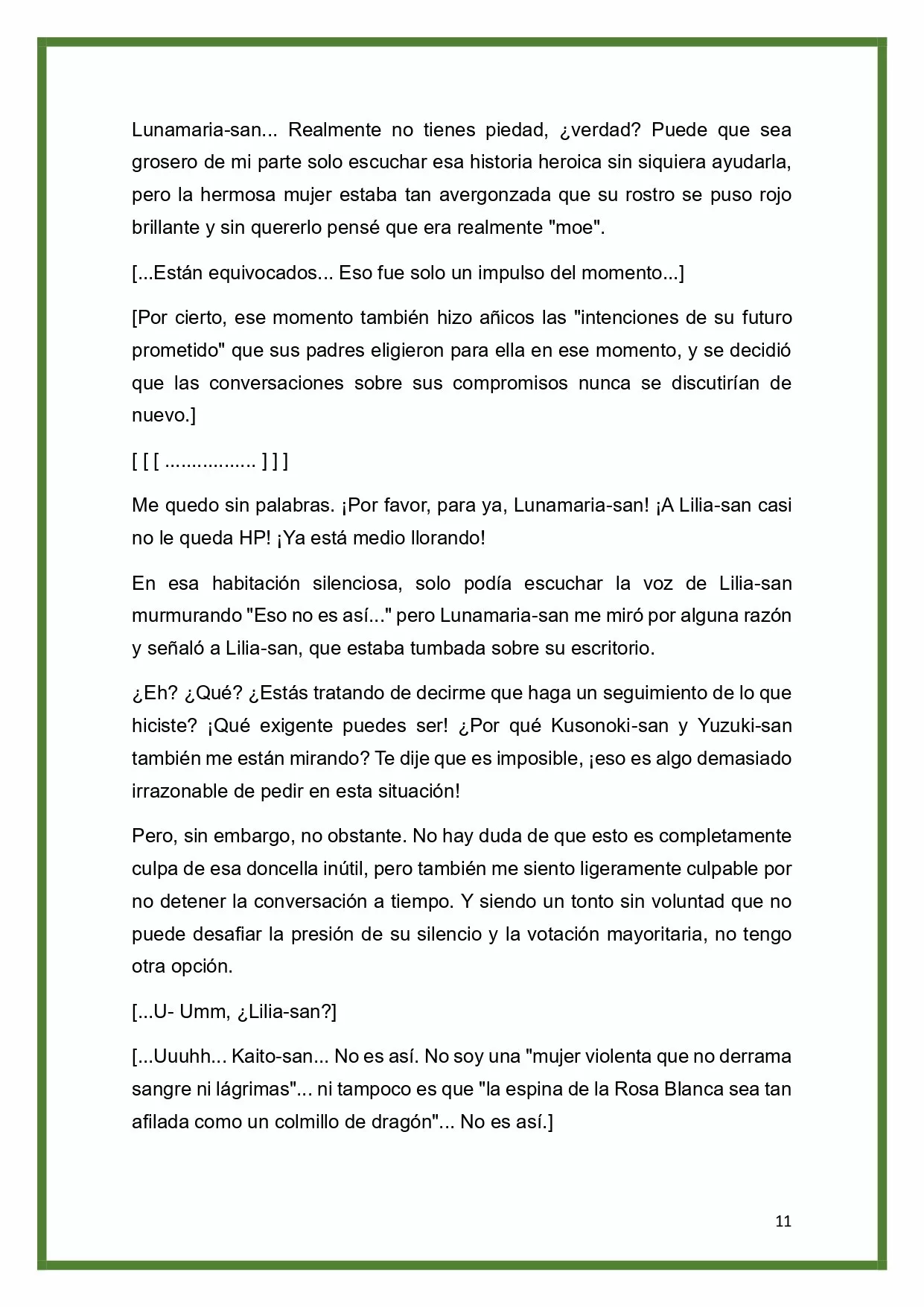 Página 11 del Manga