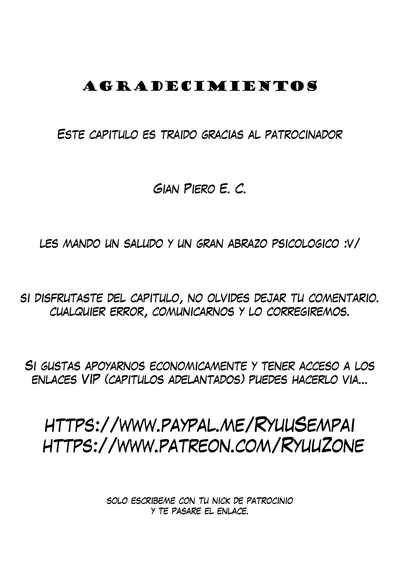 Página 65 del Manga