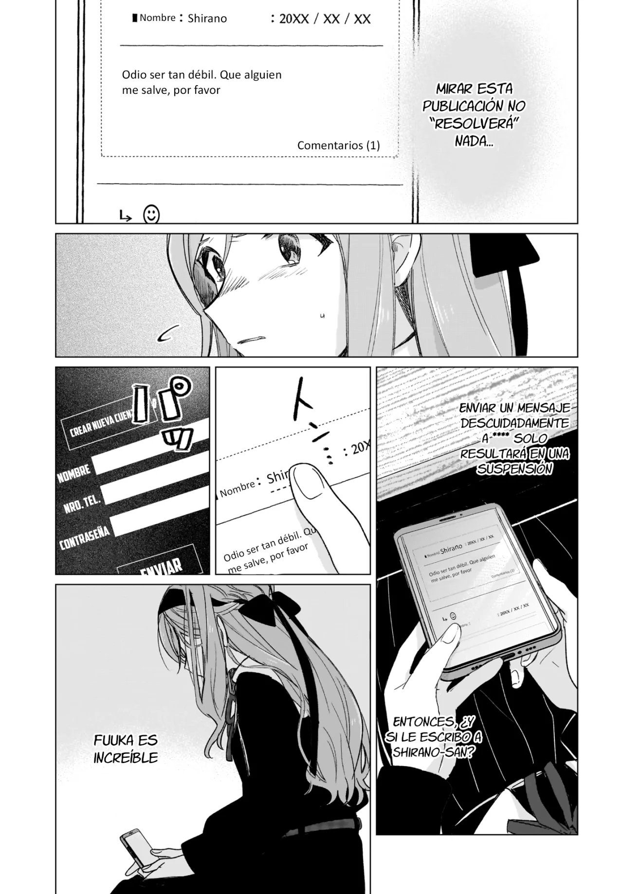 Página 20 del Manga