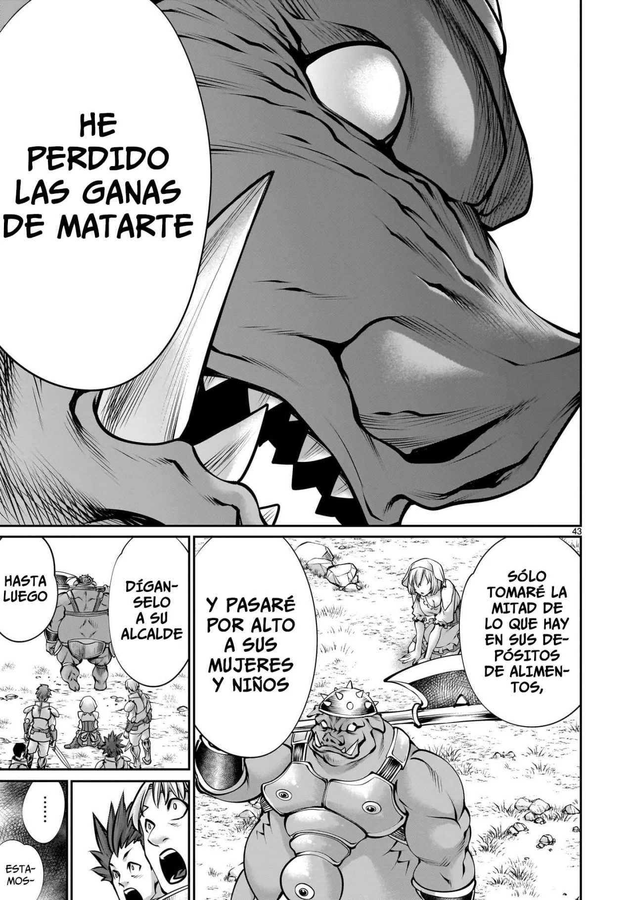 Página 45 del Manga