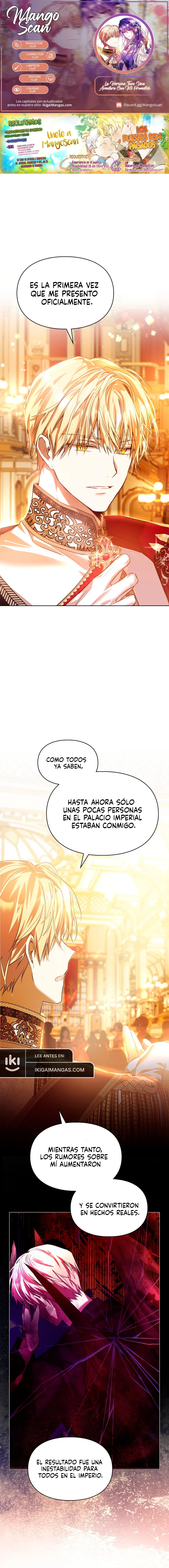 Página 1 del Manga