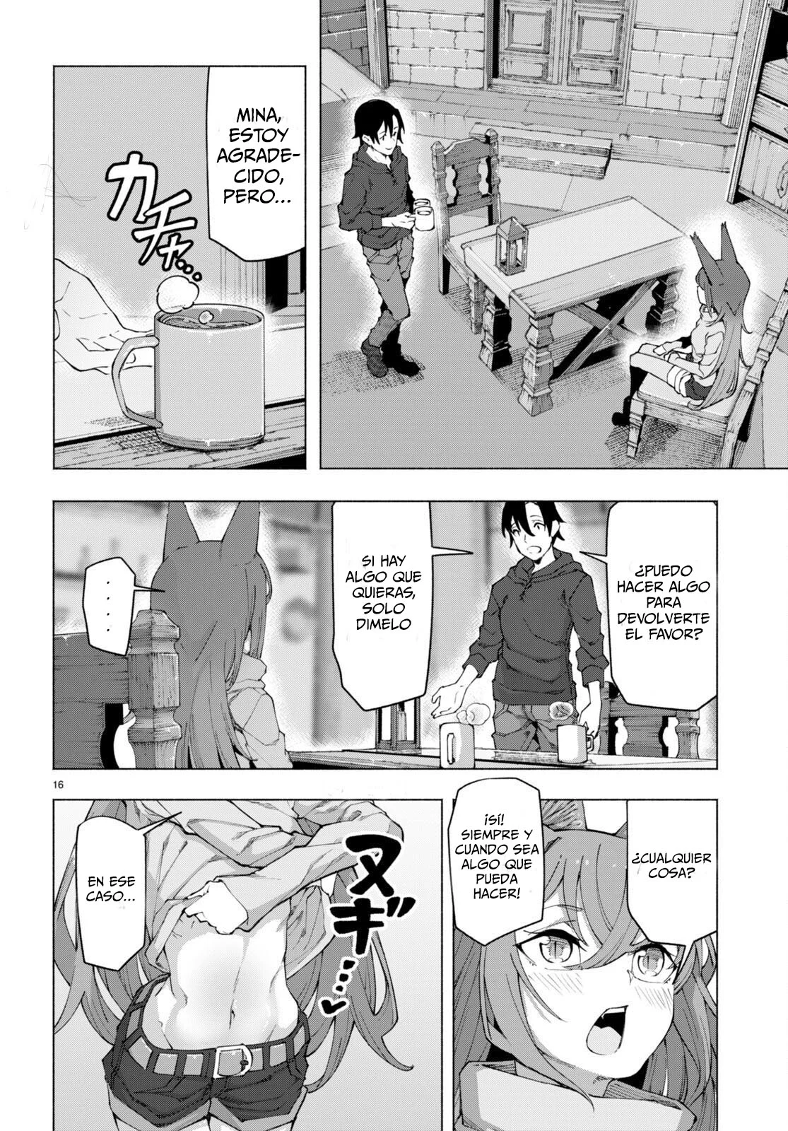 Página 16 del Manga