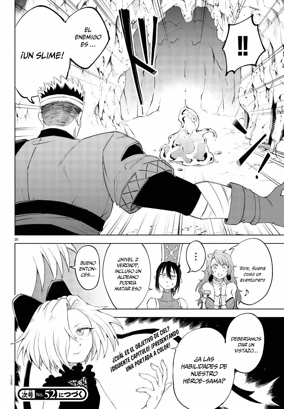 Página 20 del Manga