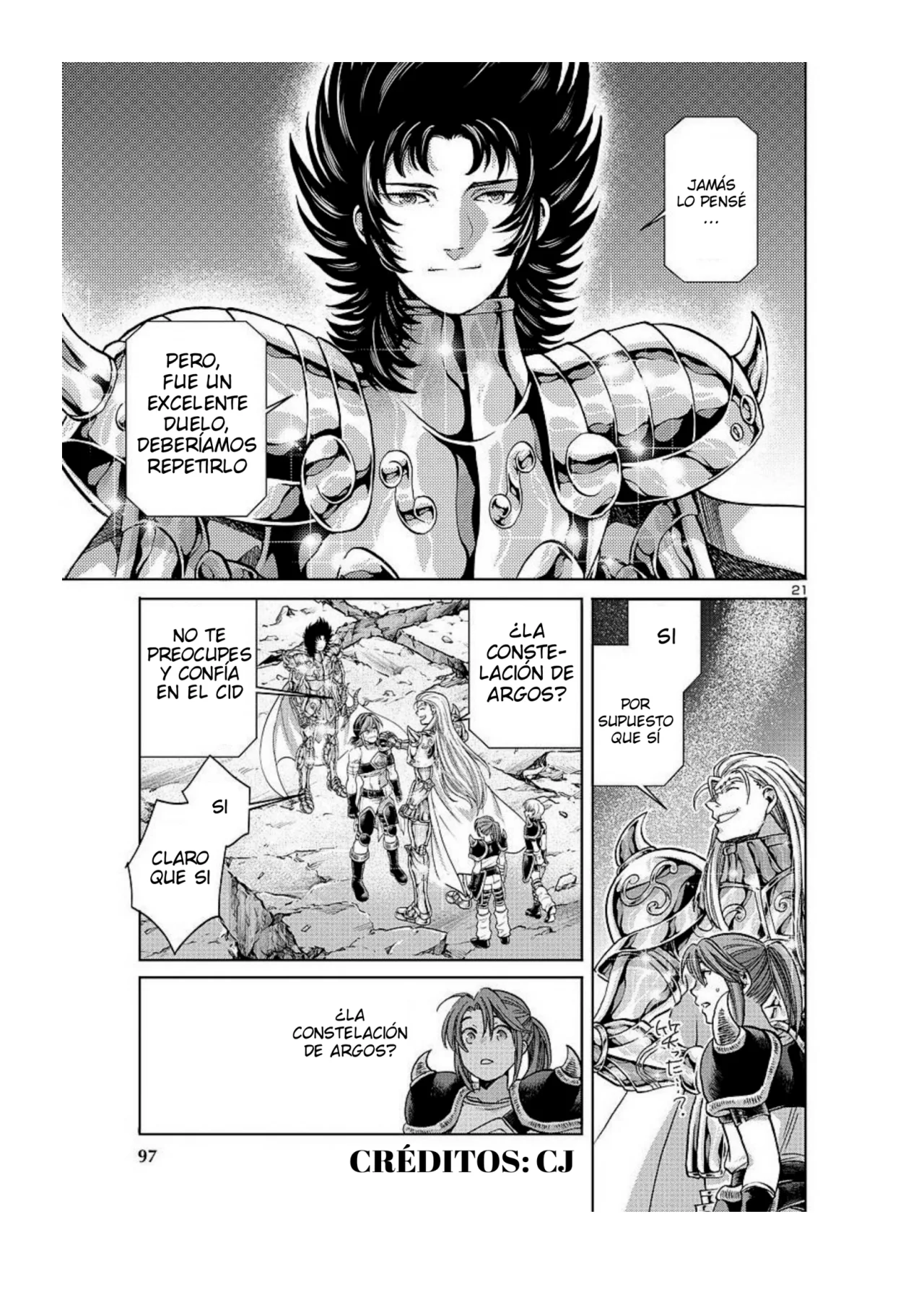 Página 21 del Manga