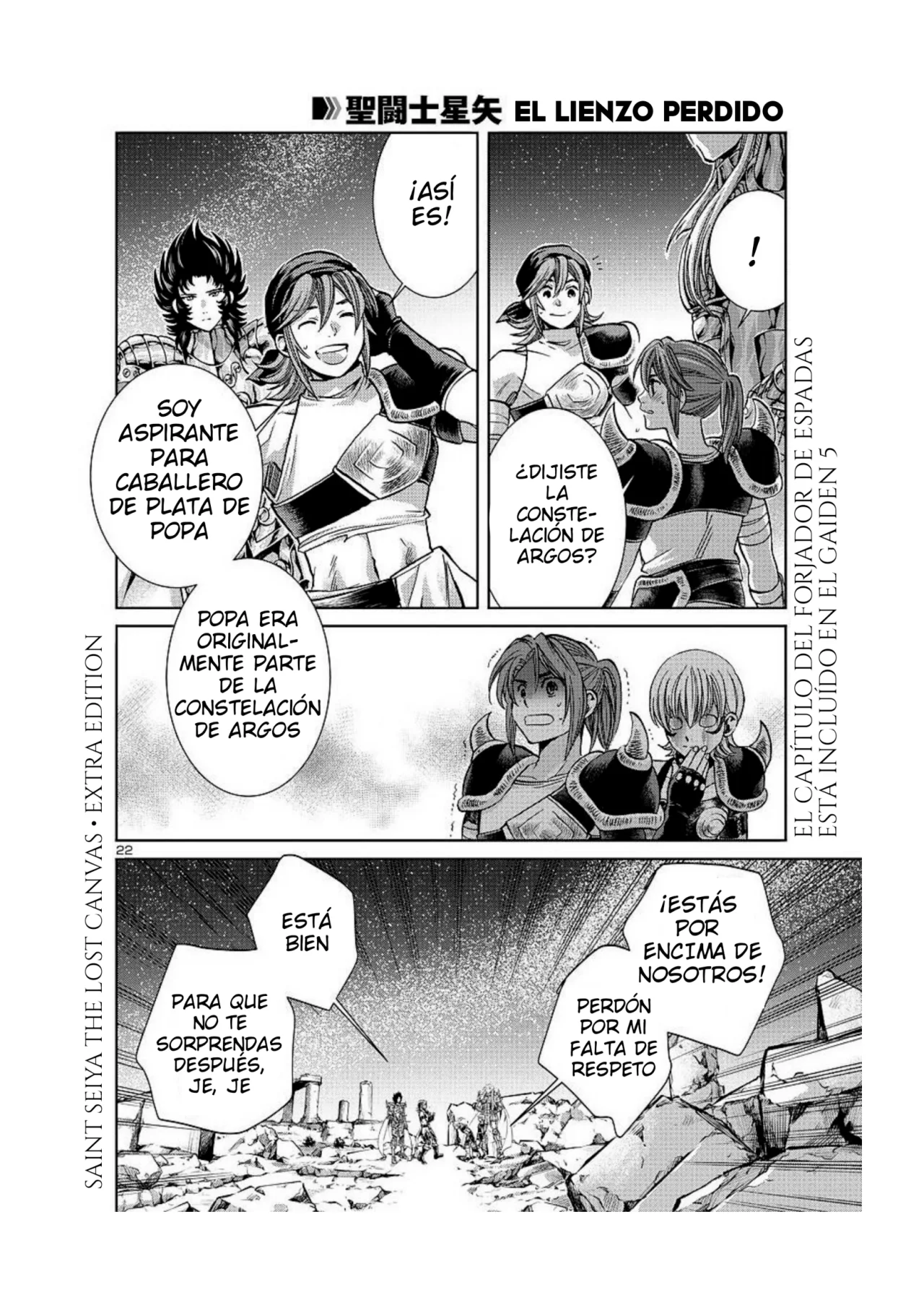 Página 22 del Manga