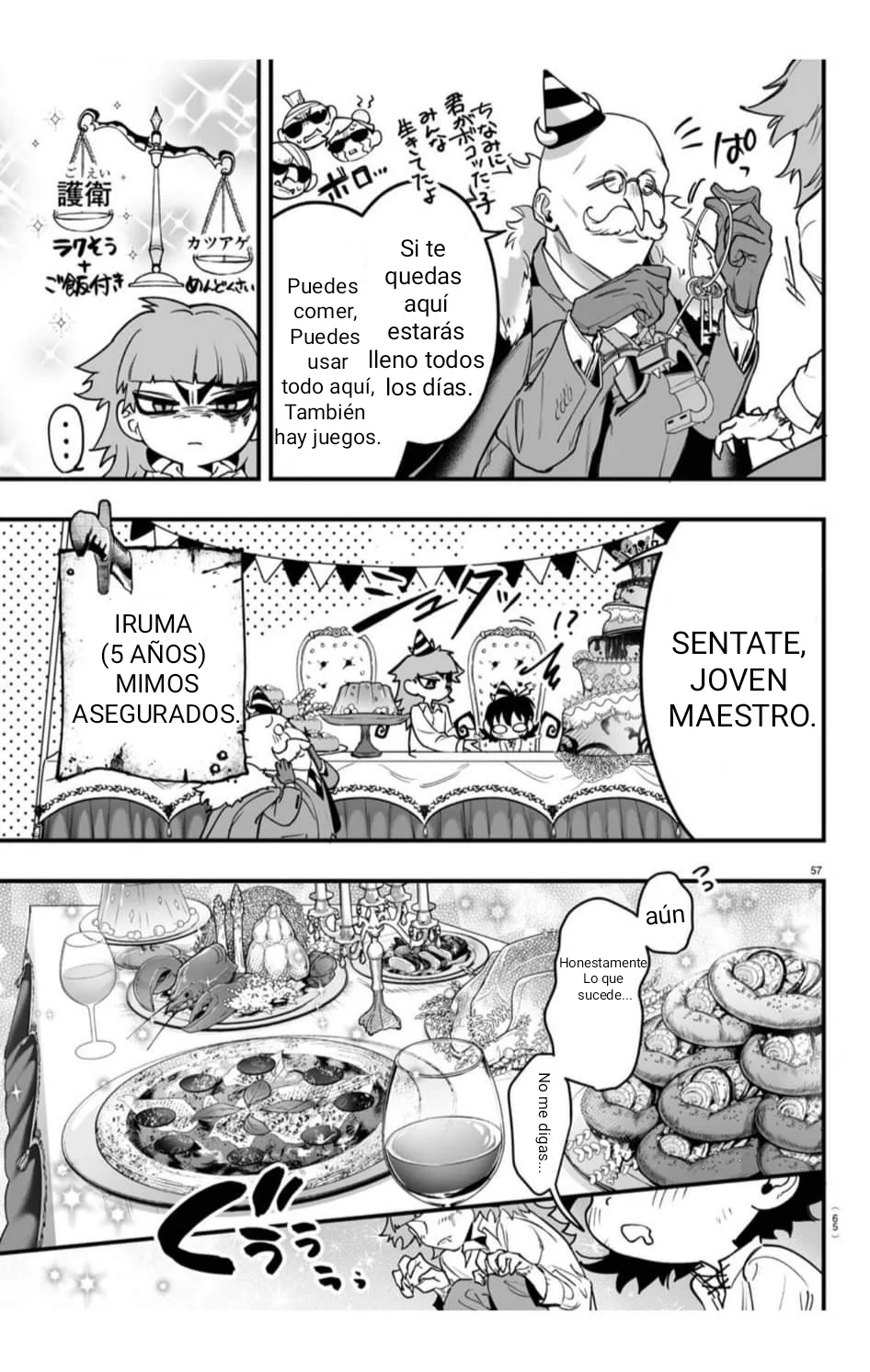 Página 57 del Manga
