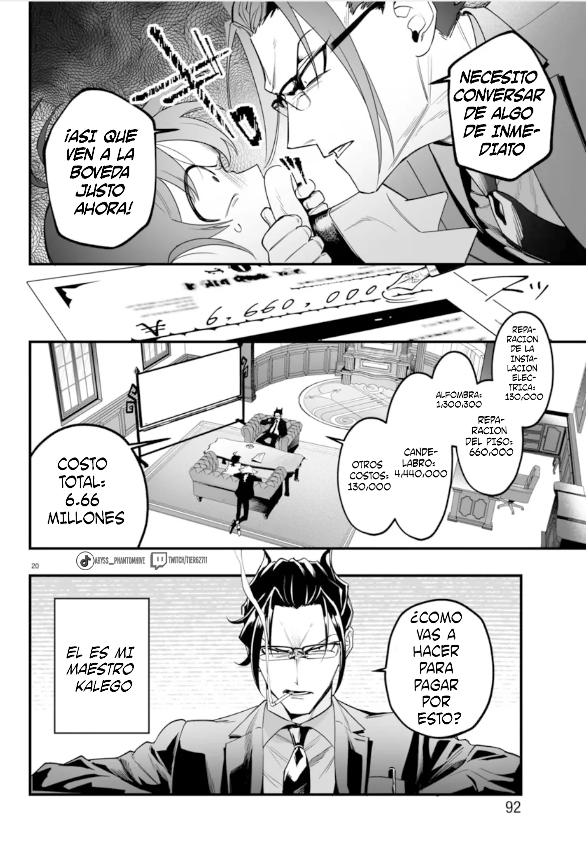 Página 21 del Manga