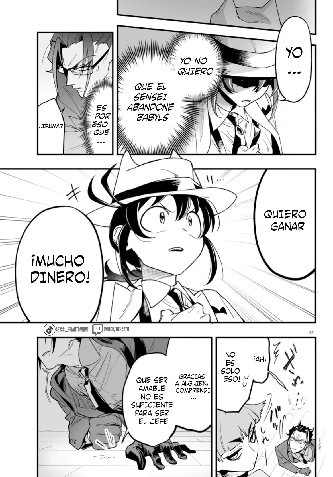 Página 58 del Manga