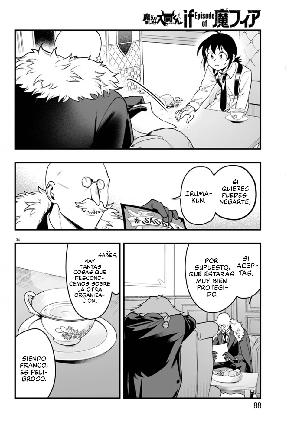 Página 35 del Manga