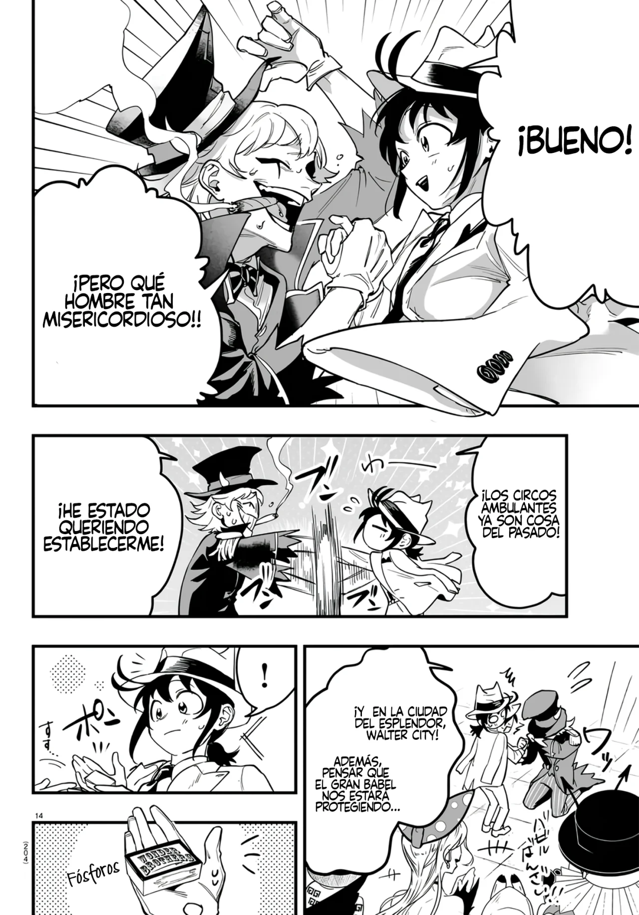 Página 14 del Manga