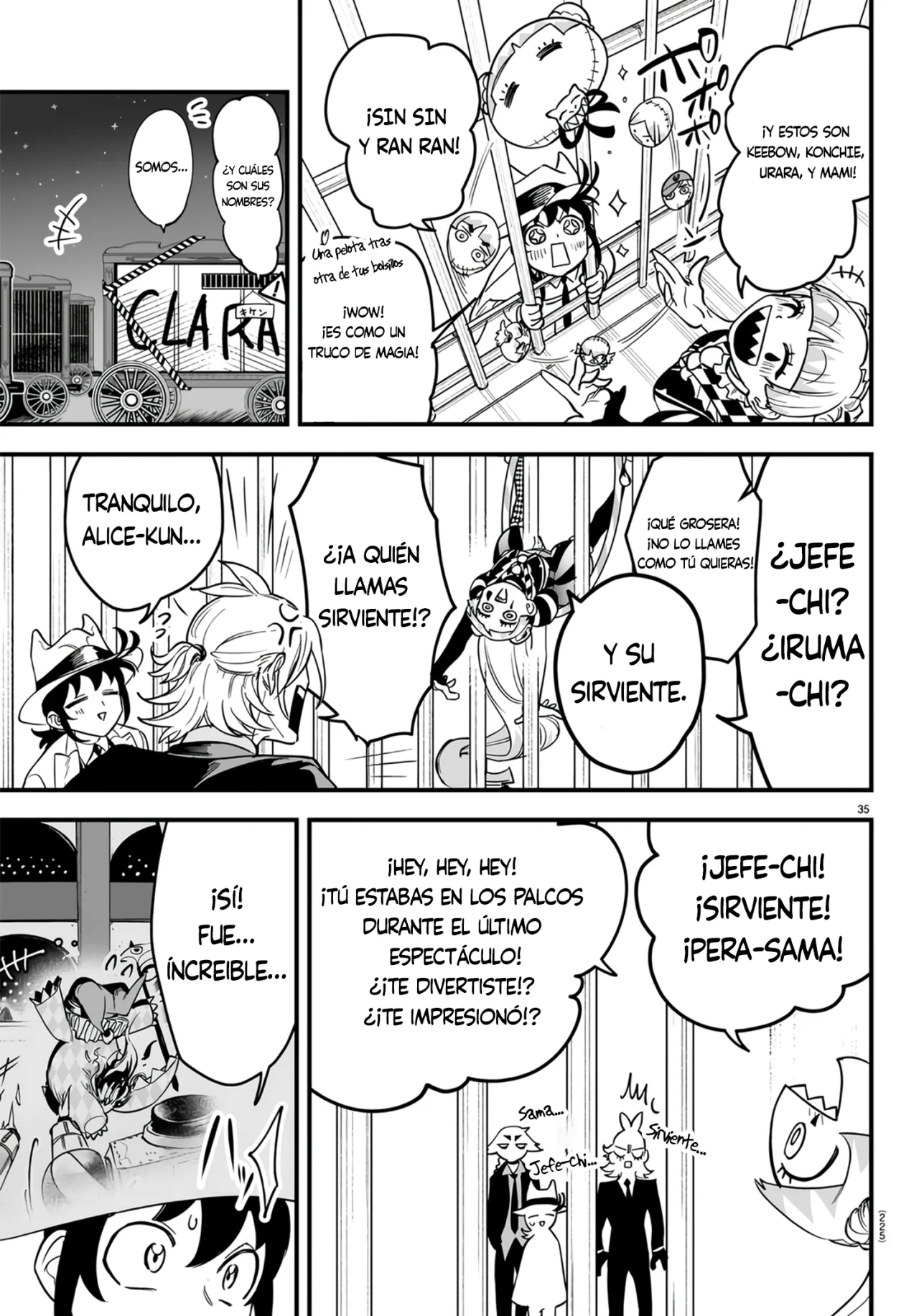 Página 33 del Manga