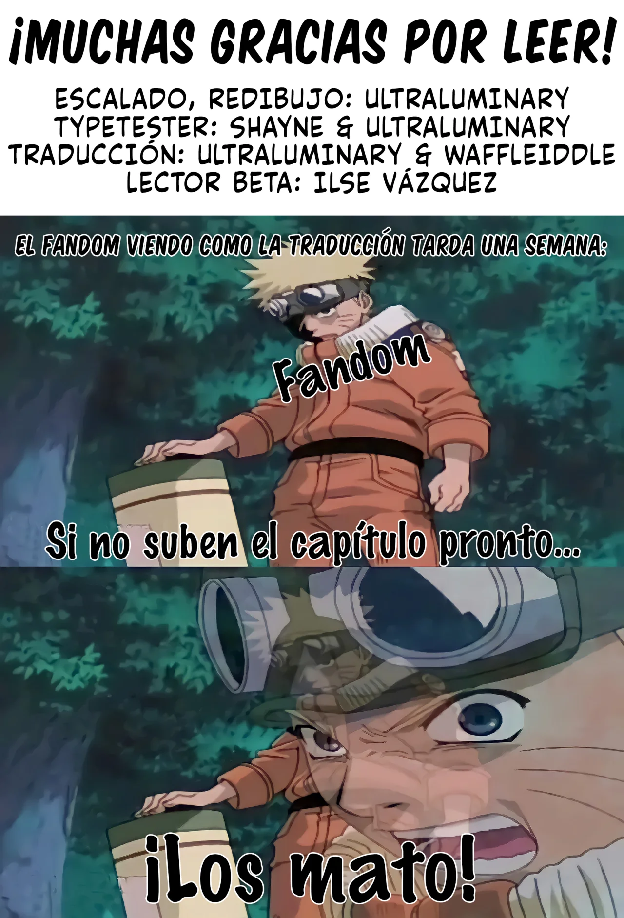 Página 61 del Manga