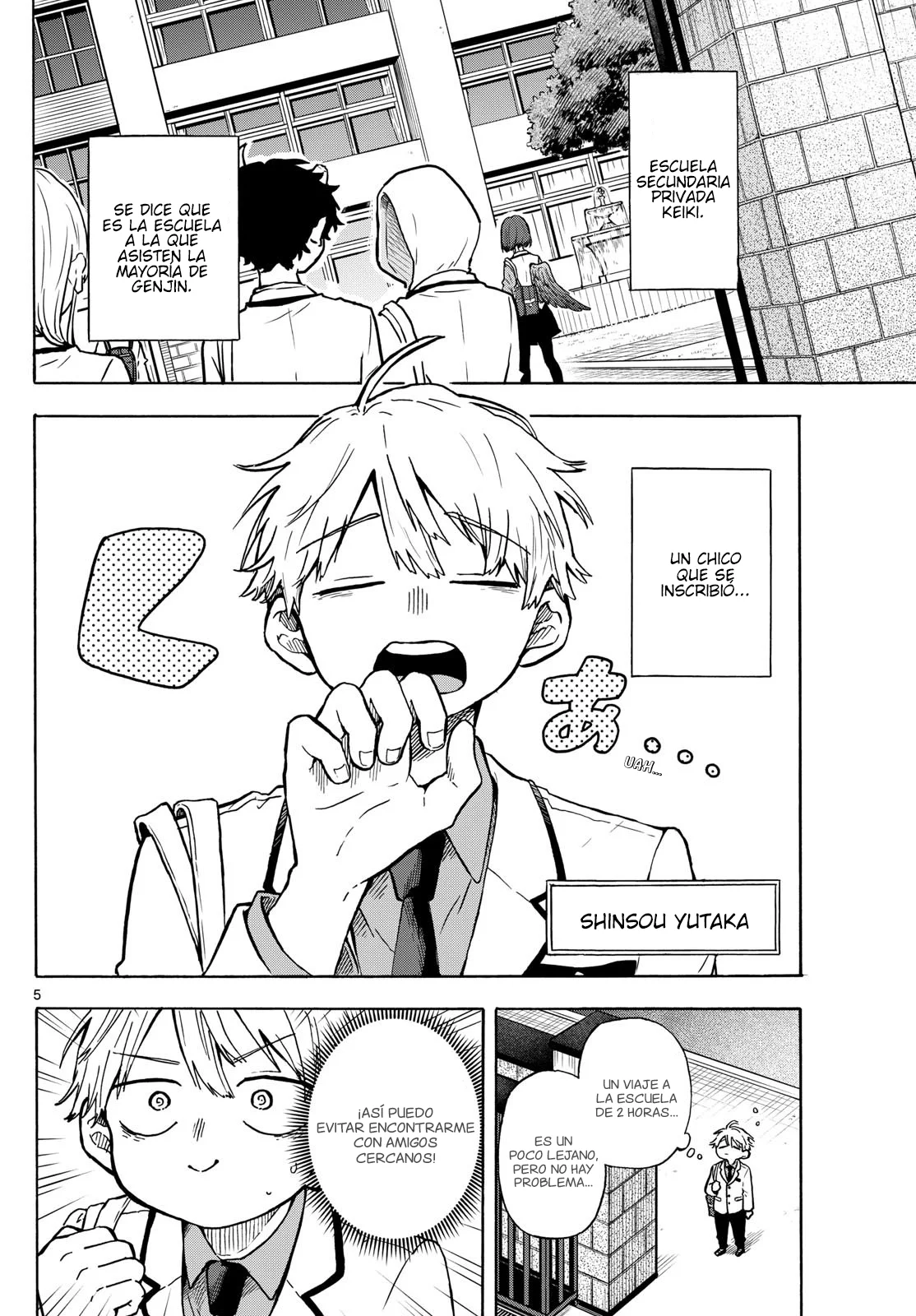Página 5 del Manga