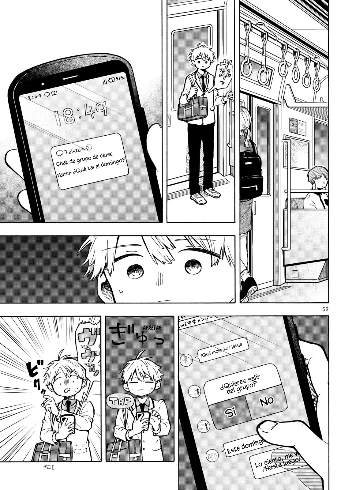 Página 52 del Manga