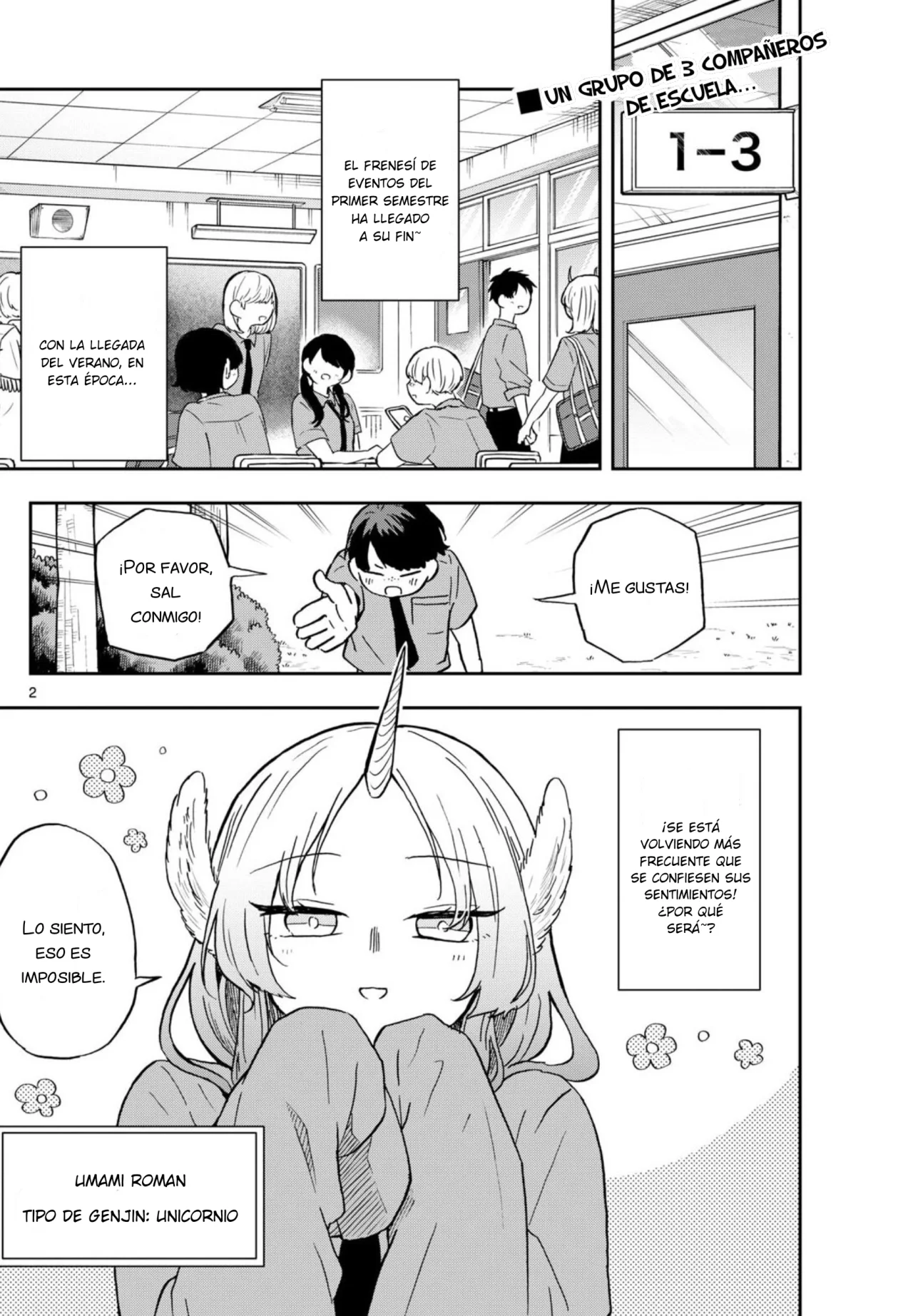 Página 2 del Manga