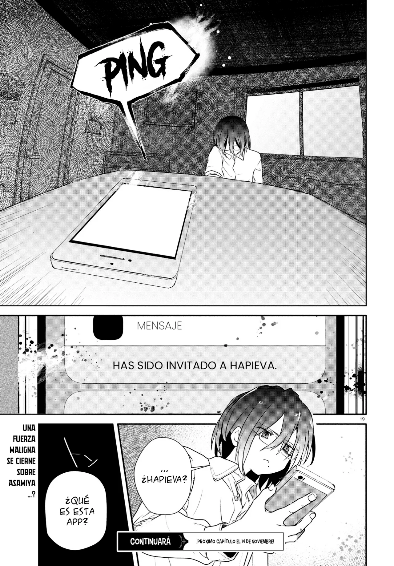 Página 19 del Manga