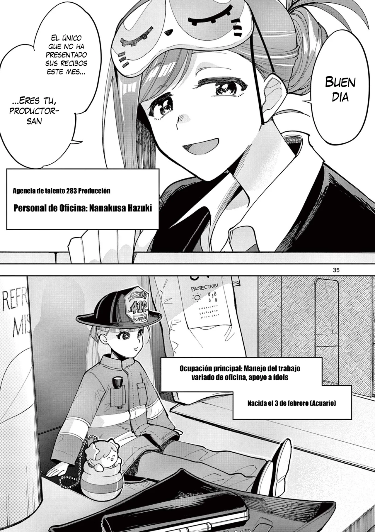 Página 35 del Manga