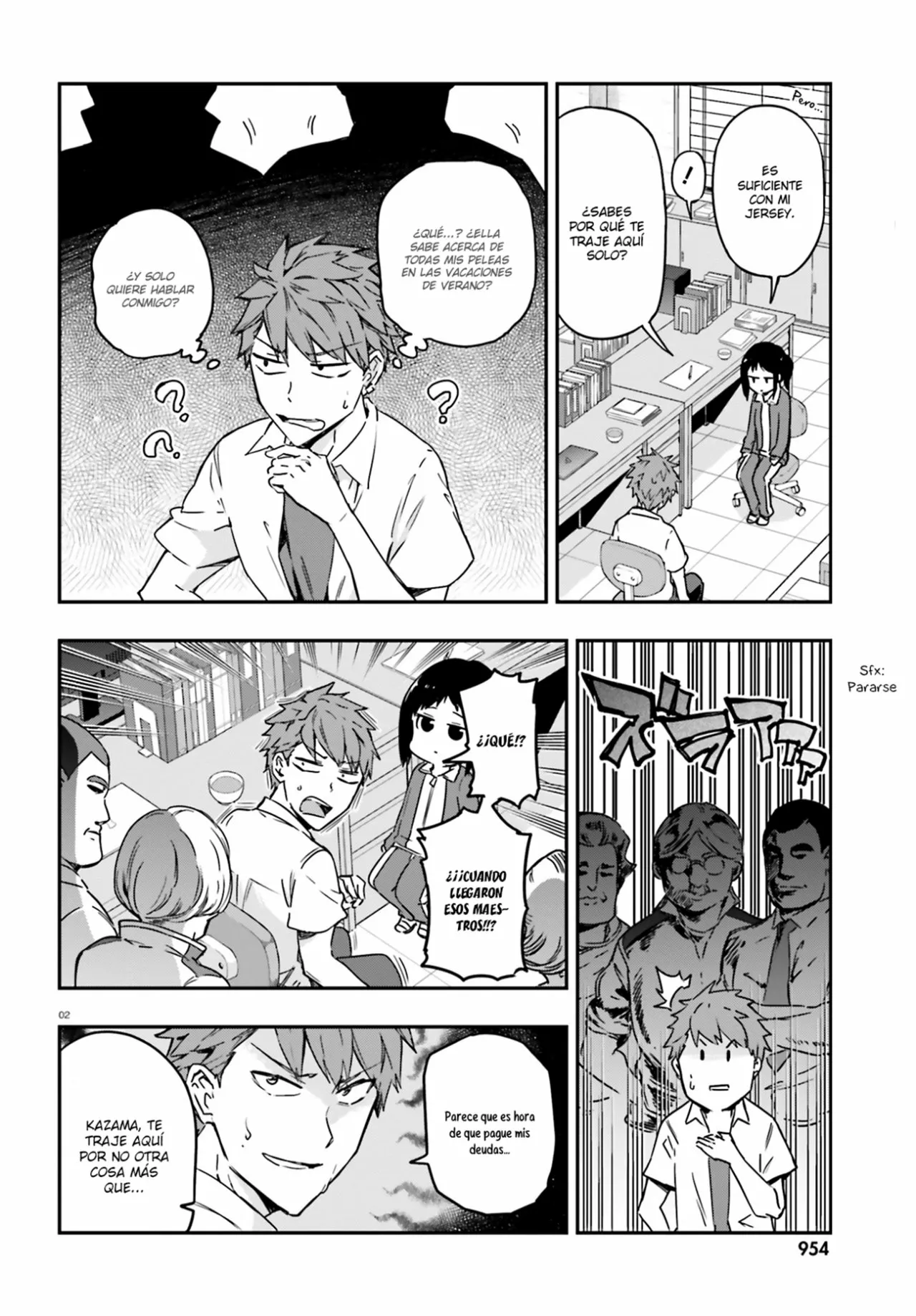 Página 2 del Manga