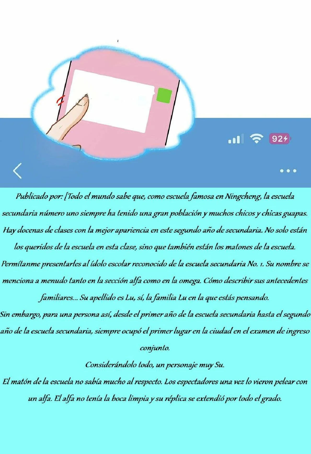 Página 18 del Manga