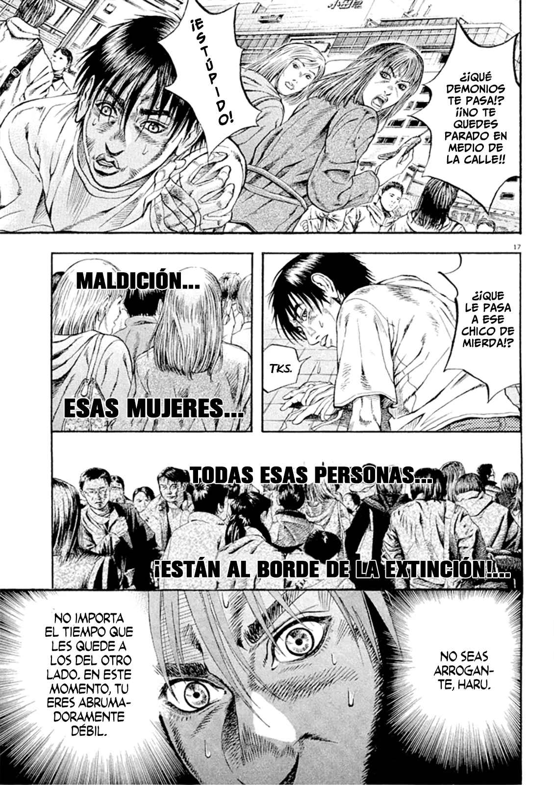 Página 17 del Manga