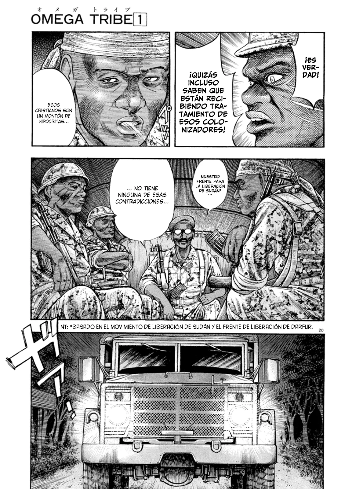 Página 20 del Manga