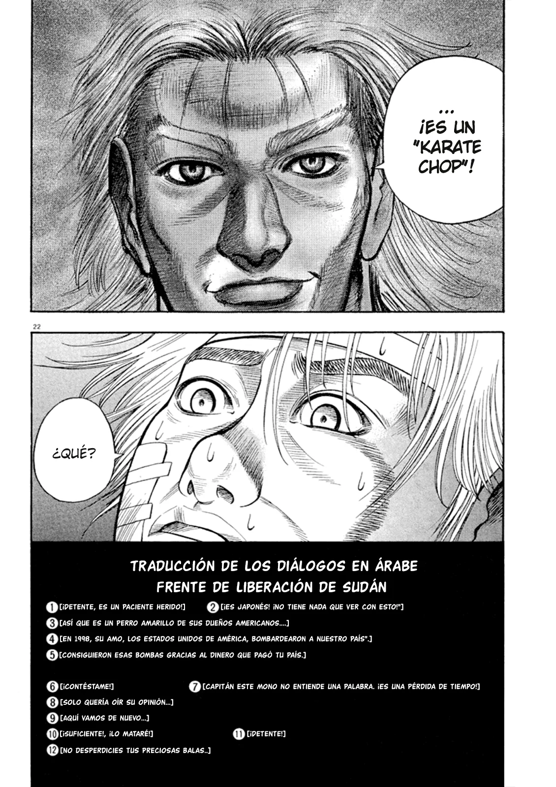 Página 22 del Manga