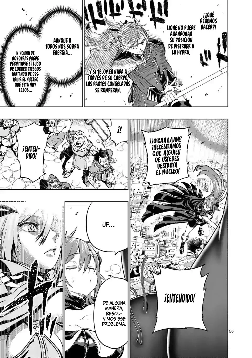 Página 50 del Manga