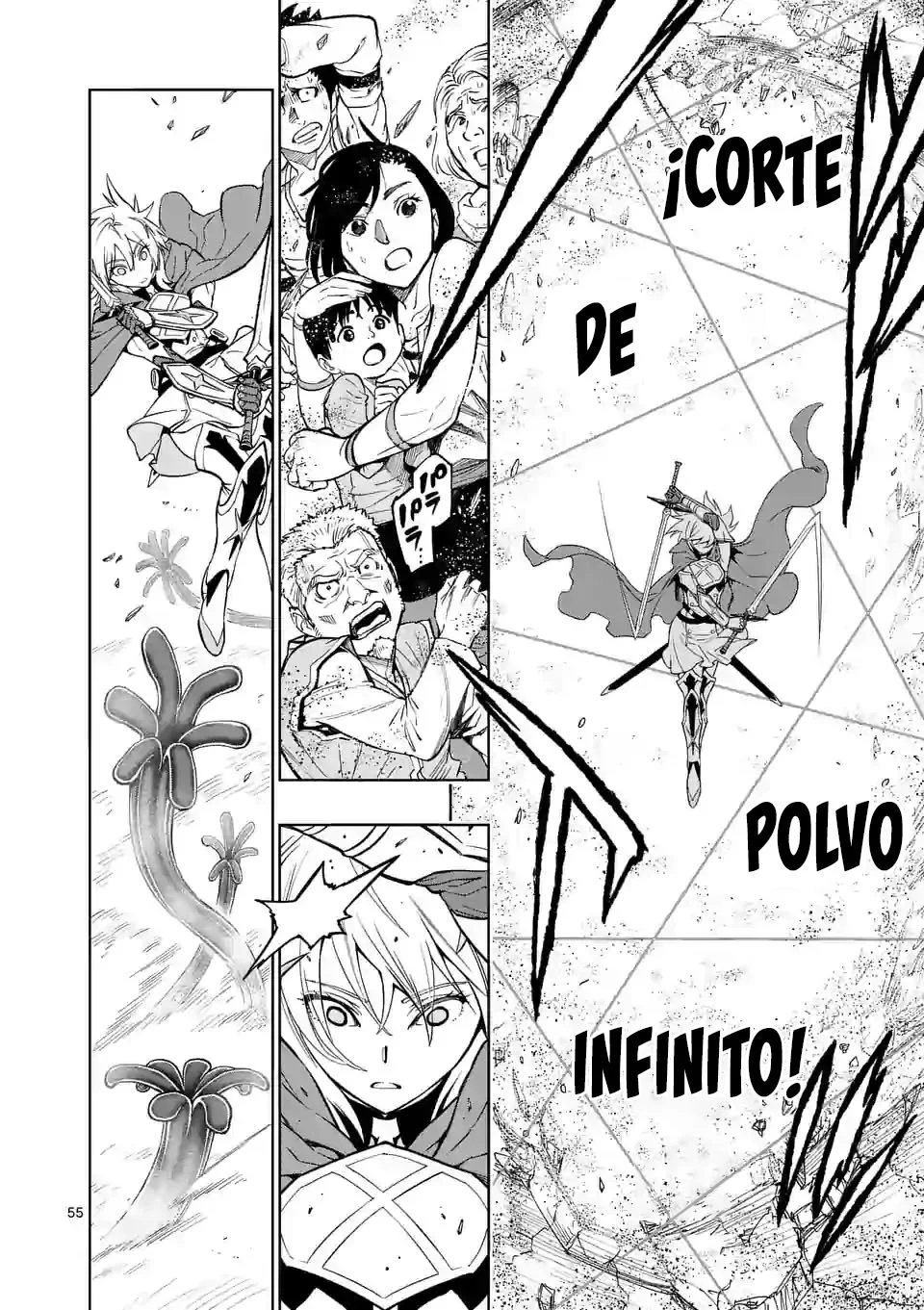 Página 55 del Manga