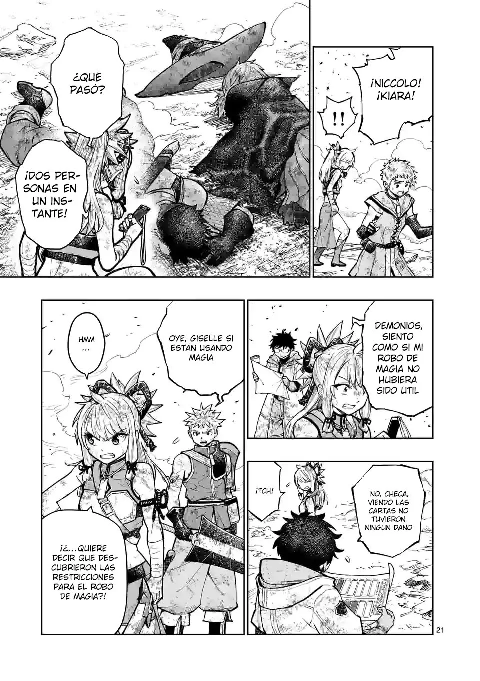 Página 22 del Manga