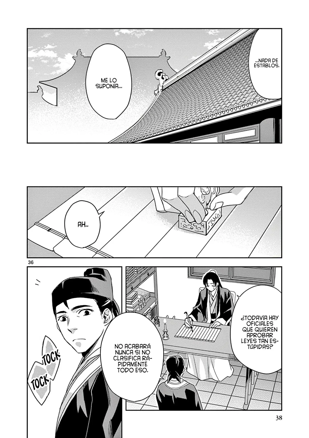 Página 38 del Manga