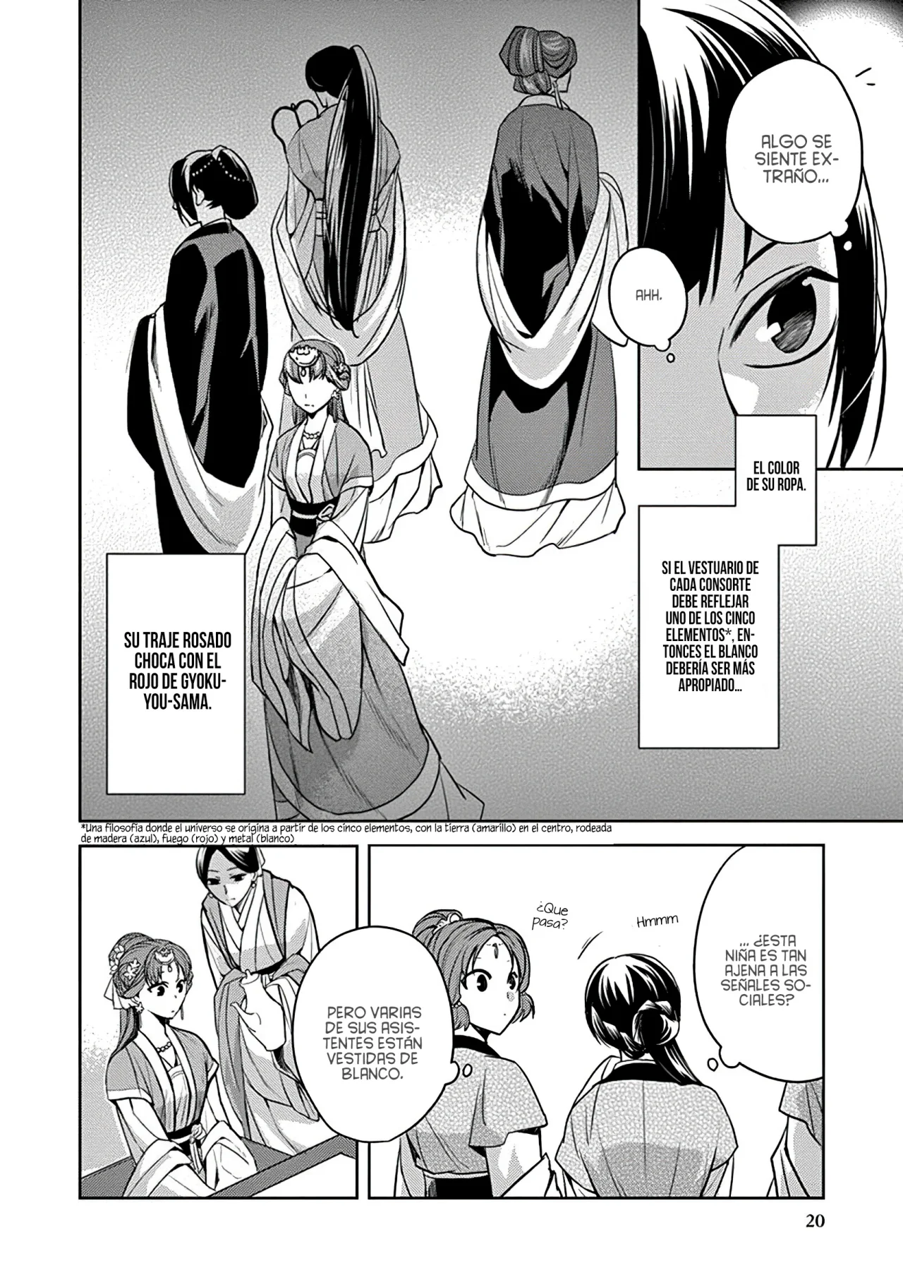 Página 20 del Manga
