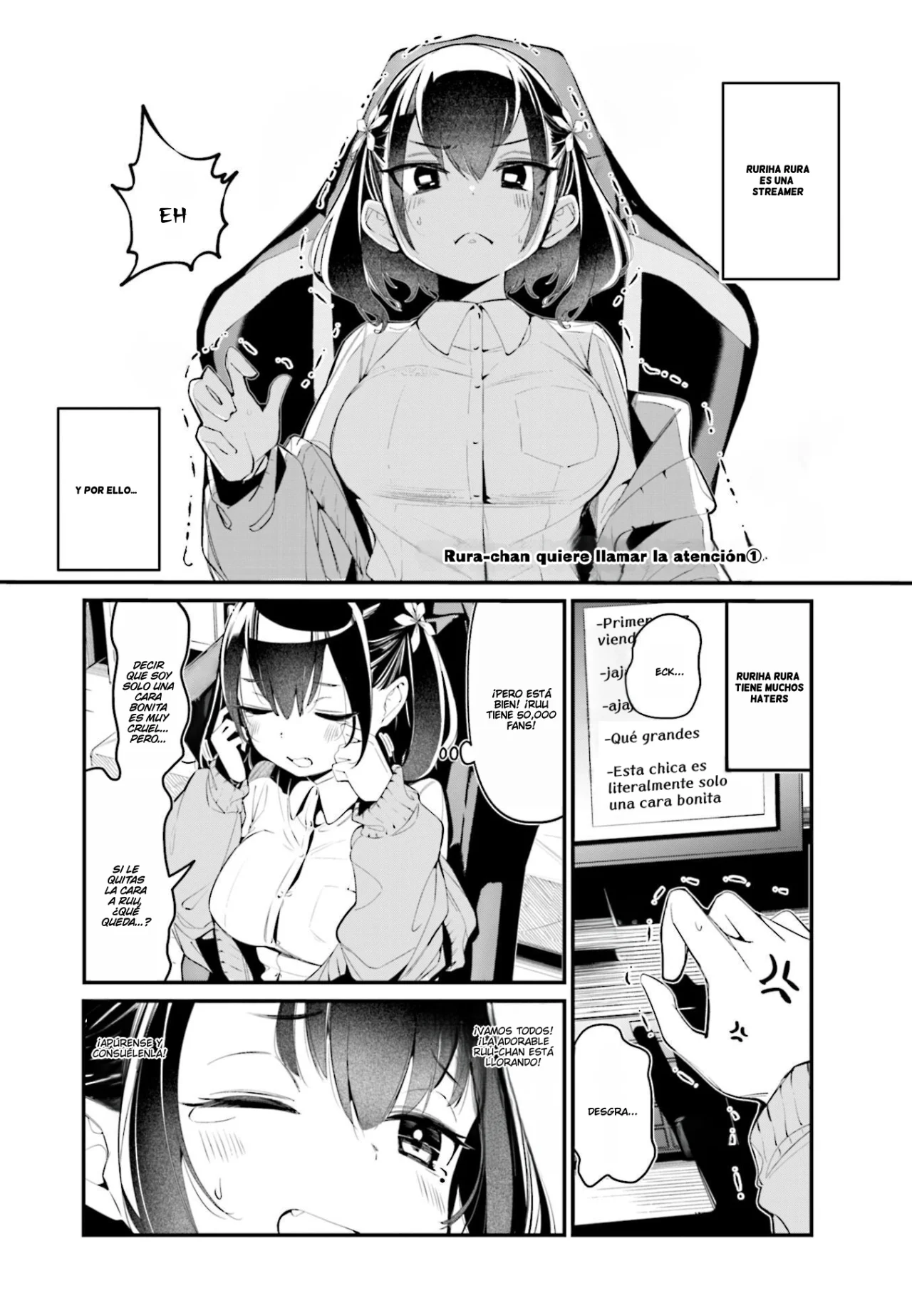 Página 1 del Manga