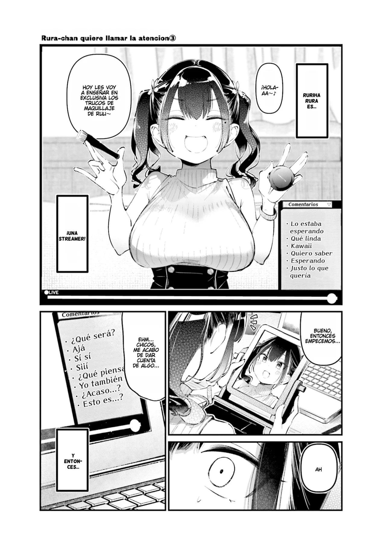 Página 1 del Manga