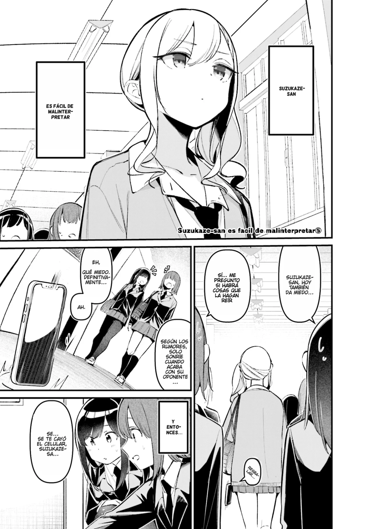 Página 1 del Manga