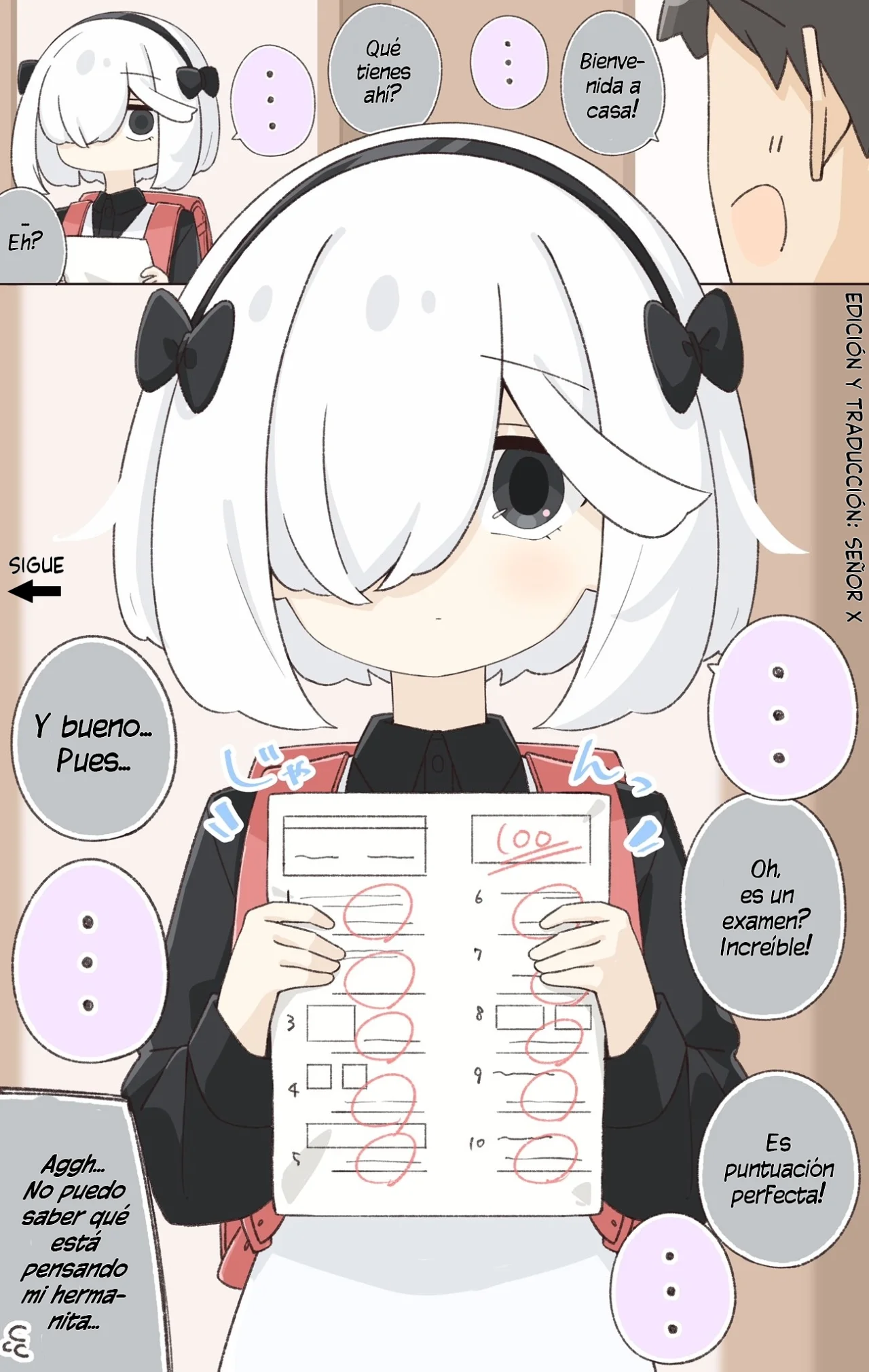 Página 1 del Manga