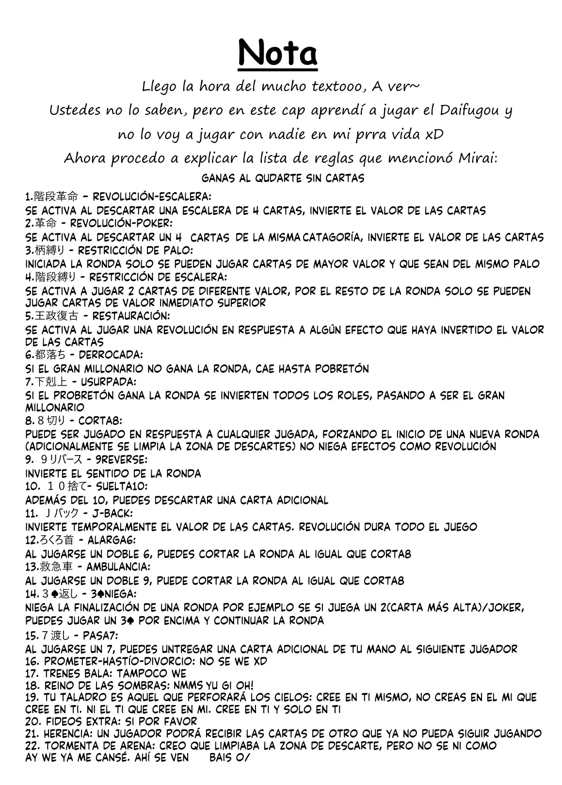 Página 15 del Manga