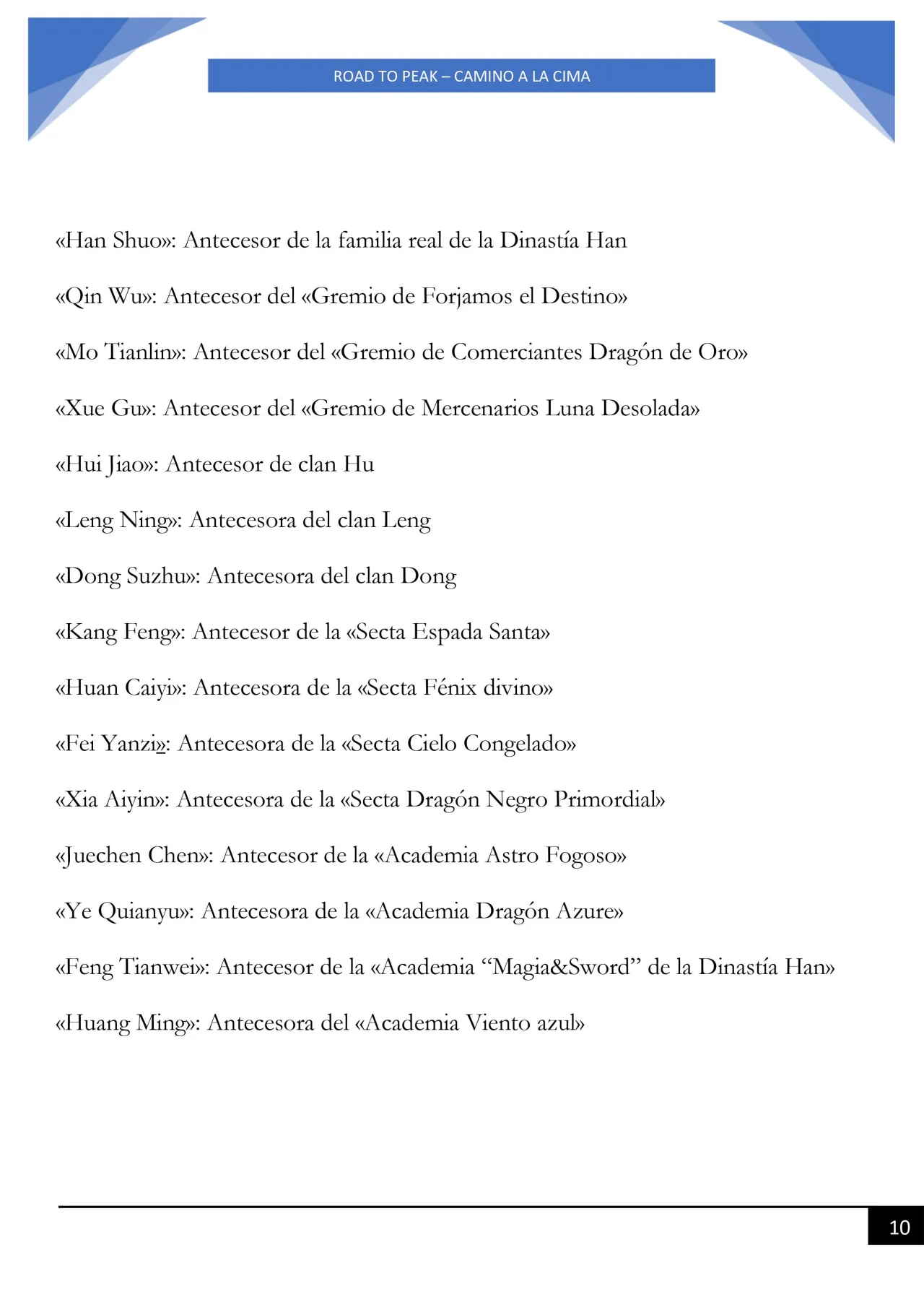 Página 10 del Manga