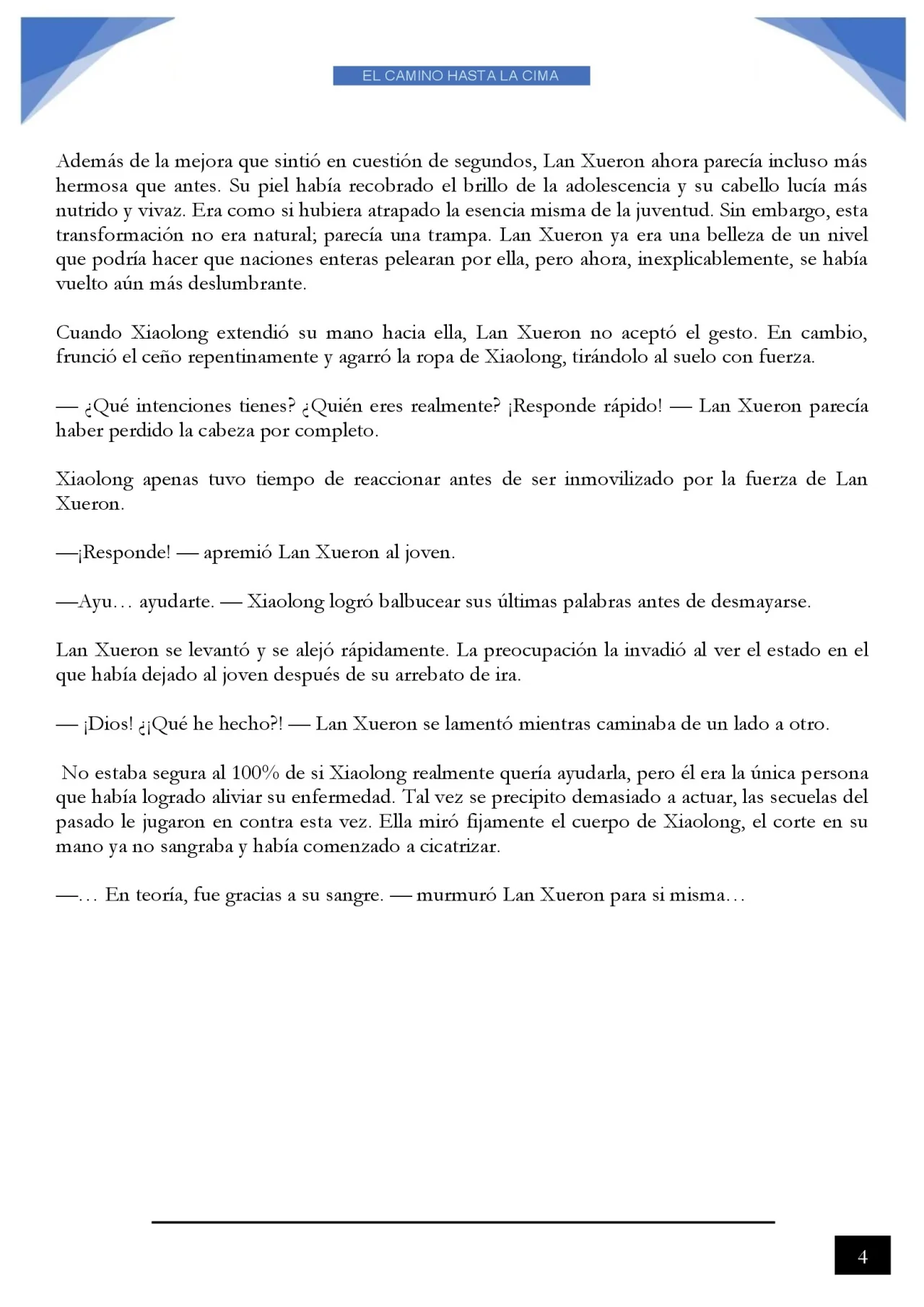 Página 4 del Manga