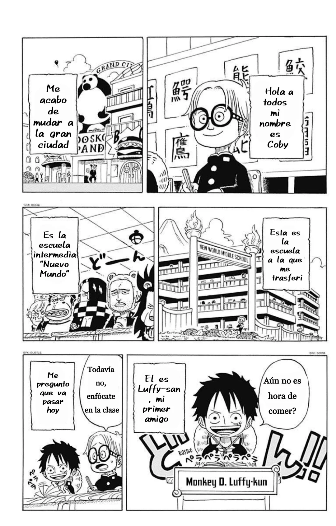 Página 2 del Manga