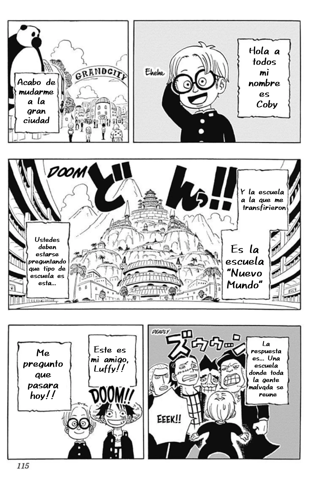 Página 2 del Manga