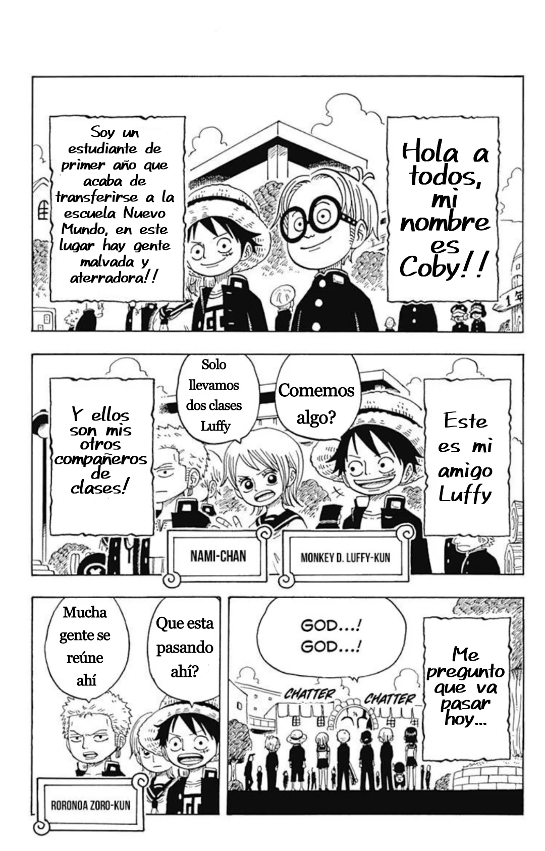Página 2 del Manga
