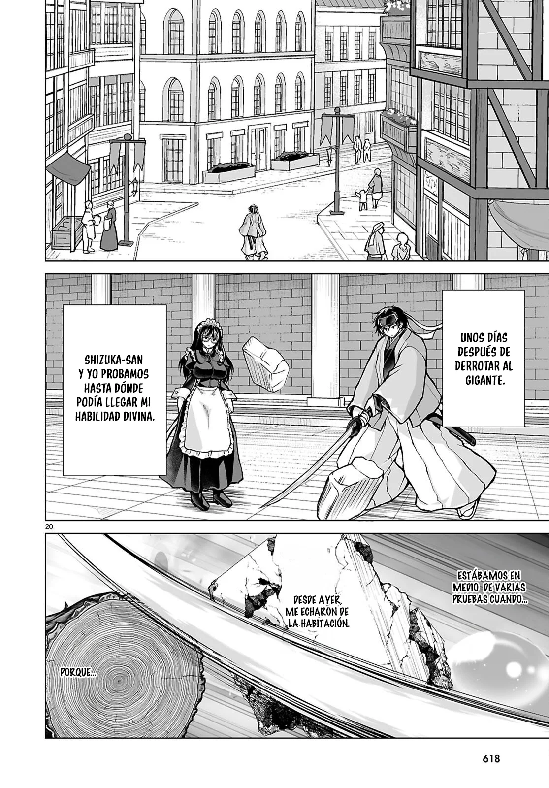 Página 20 del Manga