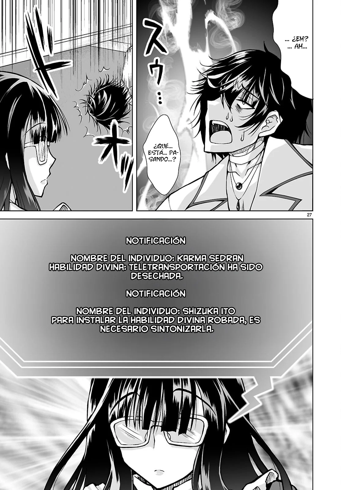 Página 27 del Manga