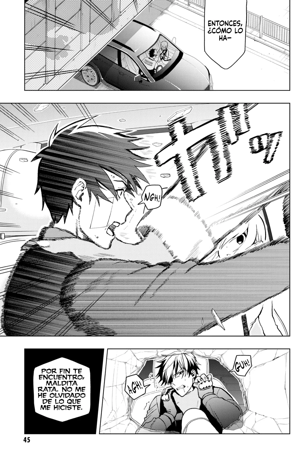 Página 45 del Manga