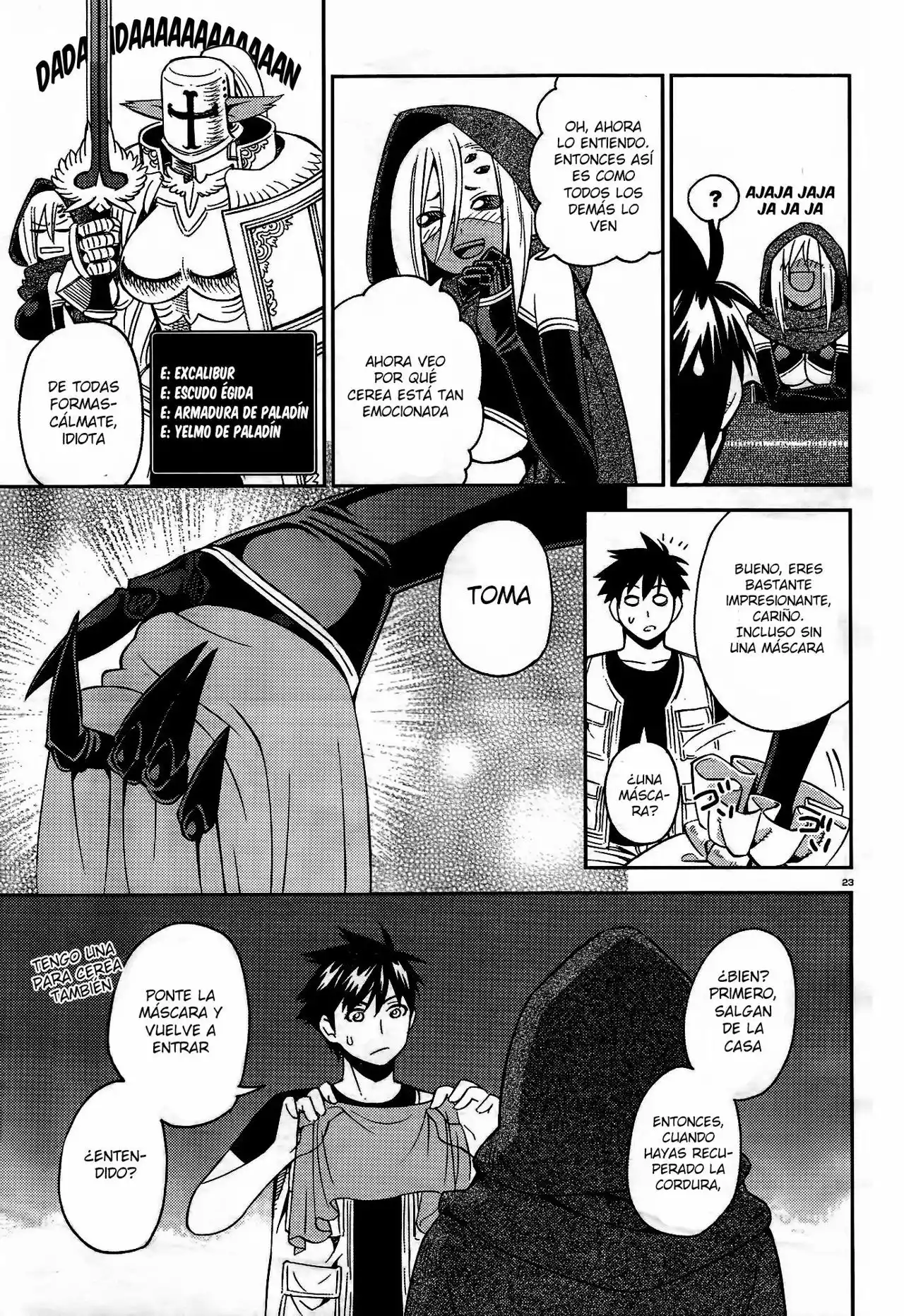 Página 23 del Manga