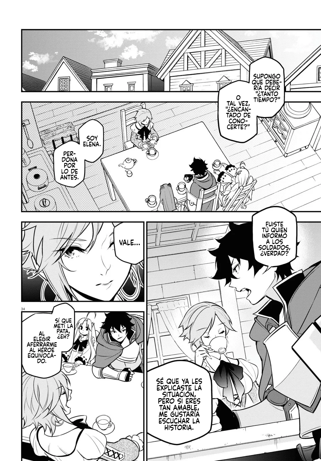 Página 35 del Manga