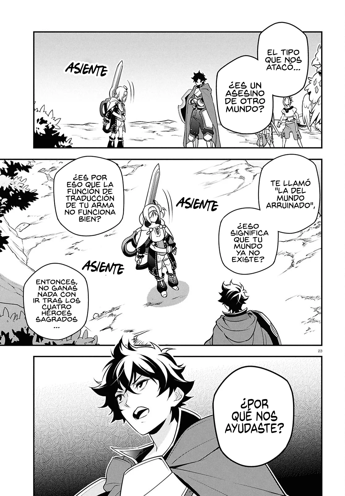 Página 27 del Manga