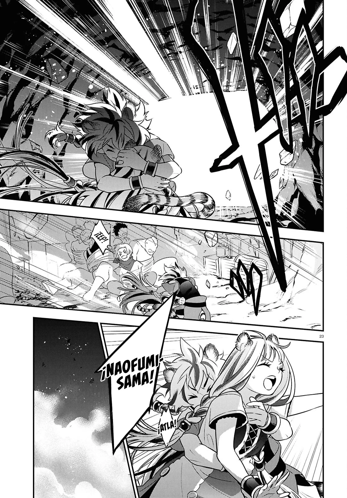 Página 23 del Manga