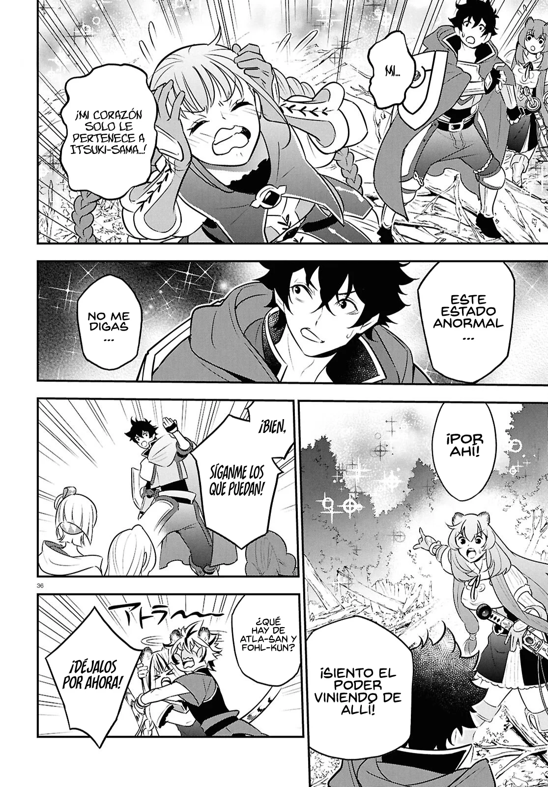 Página 36 del Manga