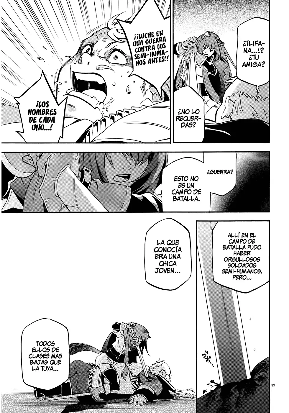 Página 33 del Manga